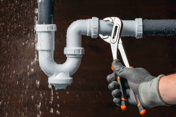 Professional Sewer Line Repair technician working in Arlington, WI